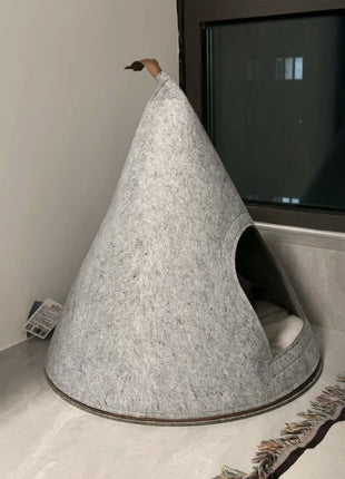 Enclosed Indoor Pet Nest DIY Christmas Tent Style