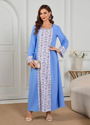 Traditional Round Neck Dress