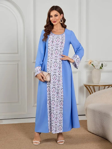 Traditional Round Neck Dress