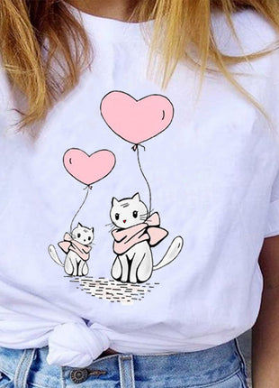Cute 90s Love Short Sleeve T-shirt