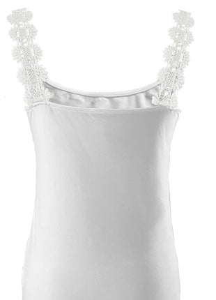 Lace Stitching Loose Vest