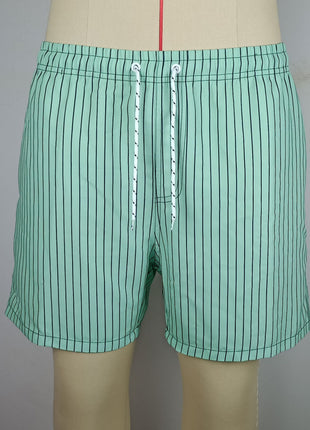 Polyester Fiber Striped Triangle Lining Shorts