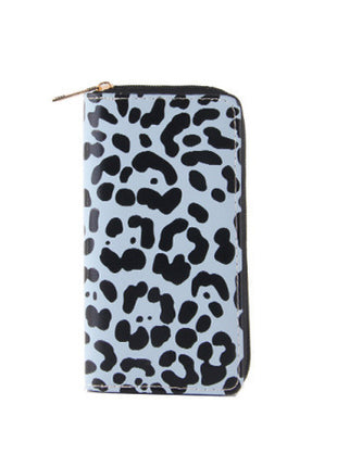 Cow Pattern Long PU Wallet