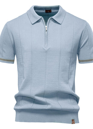 Fashion New Business Casual Short Sleeve Polo