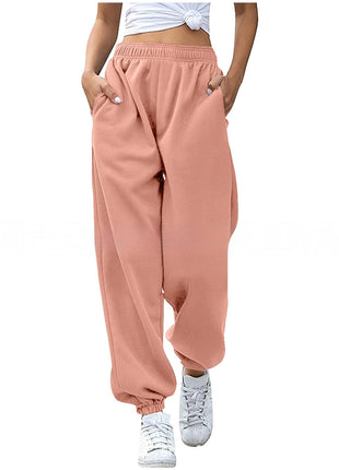 High Waisted Loose Sports Pants