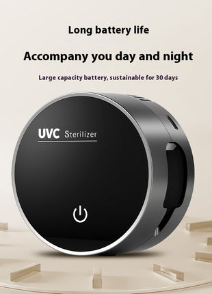 Disinfection Toothbrush Holder – Double UVC UV Sterilization, Drying &amp; Portable USB Charging Box