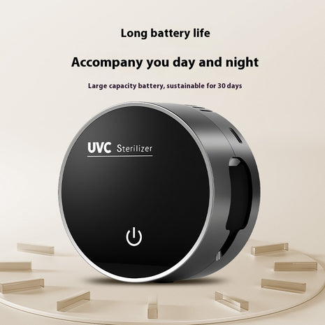 Disinfection Toothbrush Holder – Double UVC UV Sterilization, Drying &amp; Portable USB Charging Box