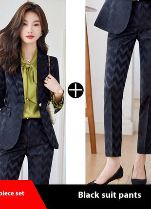 Temperament Lady President Overalls Suit