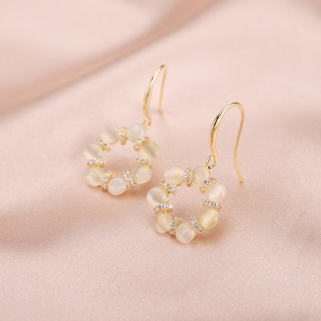 Fashionable Circle High-end Earrings