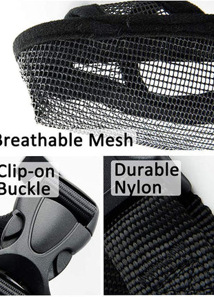 Breathable Mesh Muzzle For Dogs Anti-bite Anti-barking Anti-eating Anti-barking For Large Medium And Small Dogs