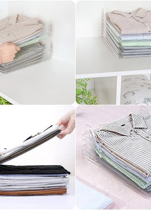10-Layer Clothes Storage Board – Fold, Stack & Organize Like a Pro