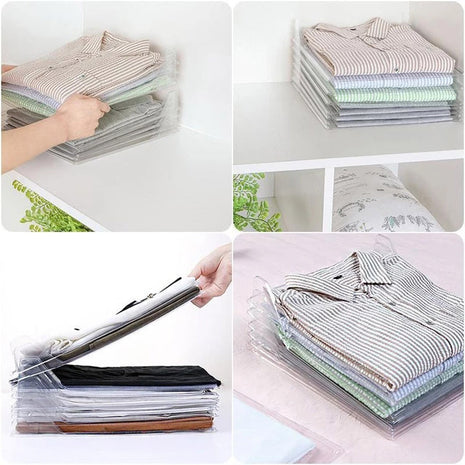 10-Layer Clothes Storage Board – Fold, Stack & Organize Like a Pro