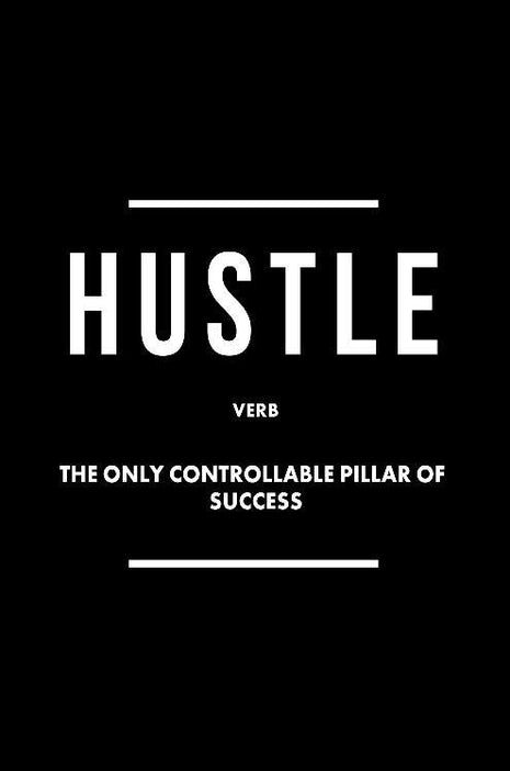 Hustle - 70 x 100 cm