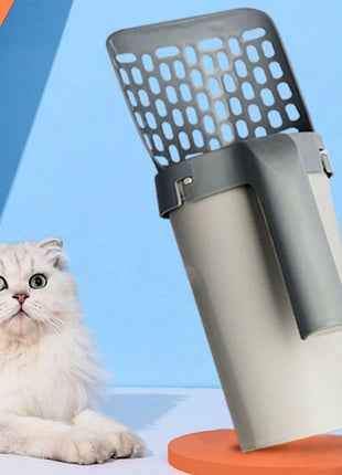 Storage Box Integrated Cat Litter Shovel Set