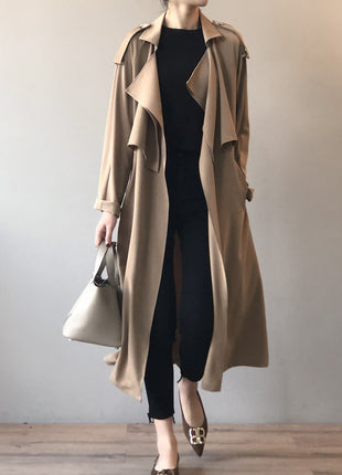Elegant Long Trench Coat