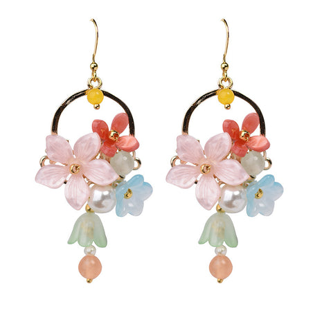 Antique Style Paired with Cheongsam Earrings