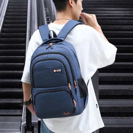 Large Capacity Outdoor Casual Computer Business Schoolbag Junior High School Students