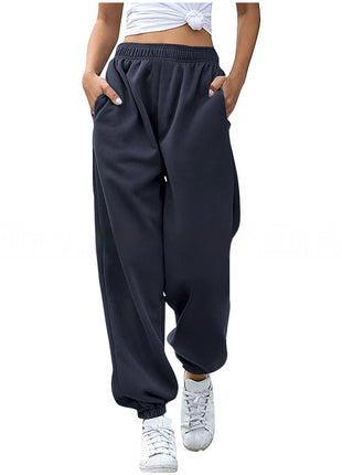 High Waisted Loose Sports Pants