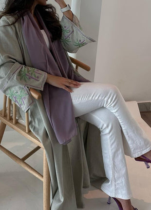 Embroidery Abaya