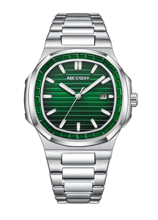 Diamond Steel Belt Luminous Quartz Waterproof Watch