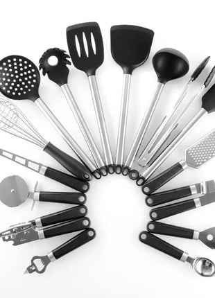 Set of 16 PCS Kitchen stainless steel Silicone with hocks