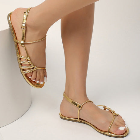 Square Toe Simple Sandals