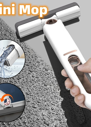 Mini Squeeze Sponge Mop – Quick Clean Anywhere, Anytime!