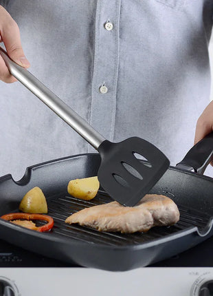 Set of 16 PCS Kitchen stainless steel Silicone with hocks