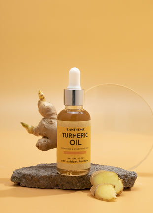 Organic Natural Turmeric Essential Oil Facial Skin Care Set