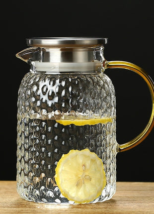 Borosilicate Transparent Glass Pitcher
