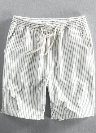 Men's Striped Casual Loose Straight Pants