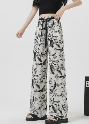 Ink Ice Silk Floral Print