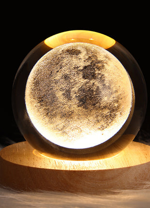 Crystal Ball Small Night Lamp Projection