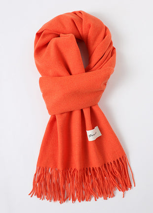 Tassel Cashmere Scarf