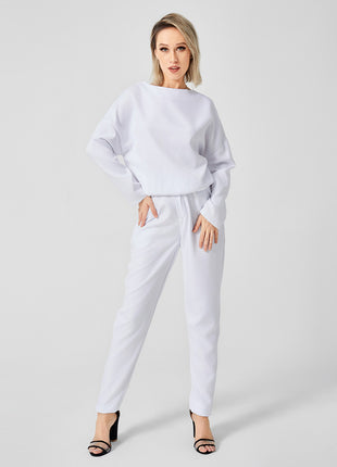 Sweater Two Piece Long Pants Set