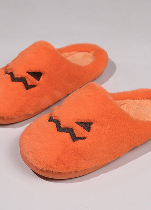 Cute Halloween Pumpkin Slippers