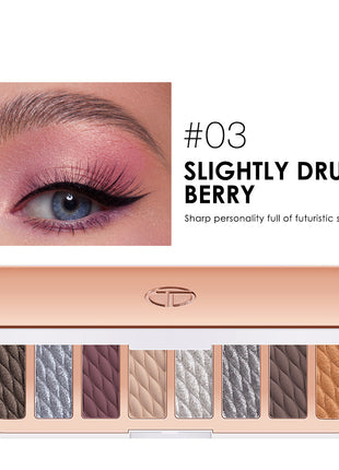 CHAMELEON PIGMENT 8-color Eyeshadow Palette High Gloss