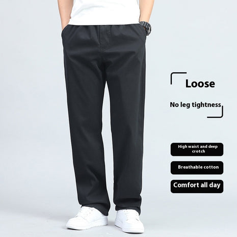 Pure Cotton Casual Pants