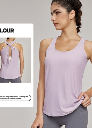 Slim Slimming Hollow Breathable Workout Top