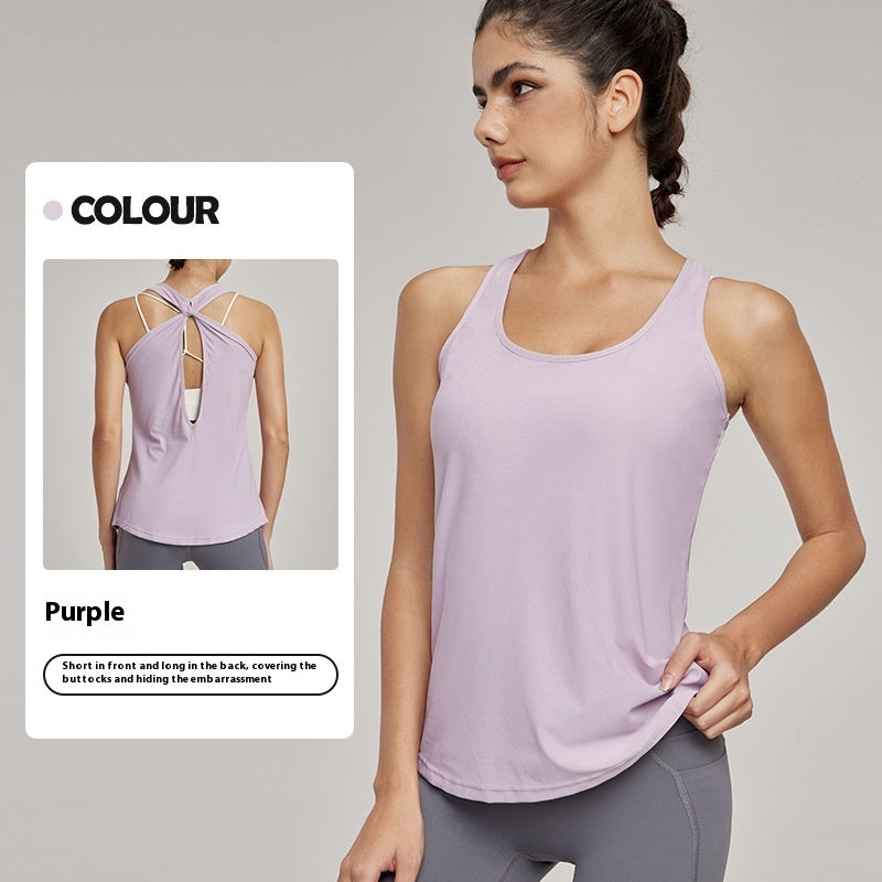 Slim Slimming Hollow Breathable Workout Top