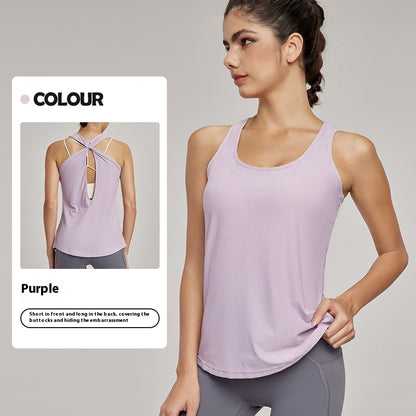 Slim Slimming Hollow Breathable Workout Top