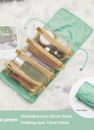 Split 4-in-1 Multi-Functional Travel Cosmetic Bag
