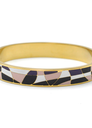 Stainless Steel and Enamel Bangles