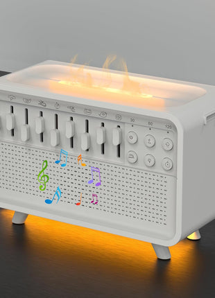 4 In 1 White Noise, Bluetooth Speaker, Night Light & Humidifier All-in-one Machine