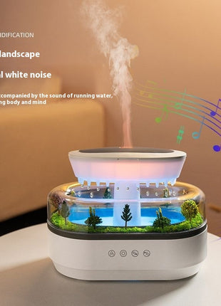 Micro Landscape Aroma Raindrop Diffuser Humidifier