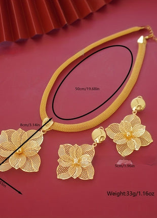 Pendant Necklace & Earrings Set