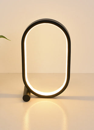 Modern Creative Oval Acrylic Lamp Touch Control Dimmable