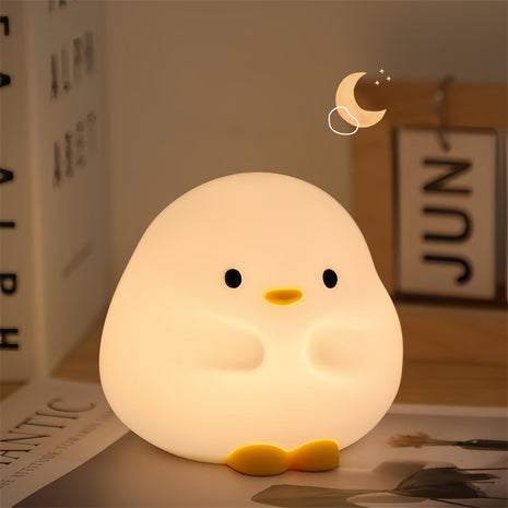 Cute Duck Silicone LED Night Lamp Touch Sensor