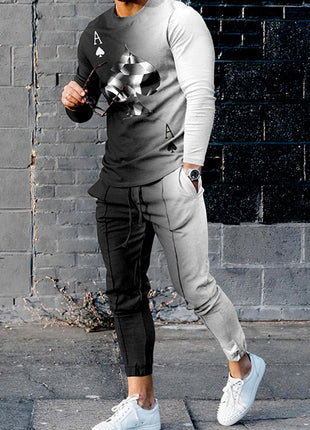 Long Sleeve & Pants Casual Suit