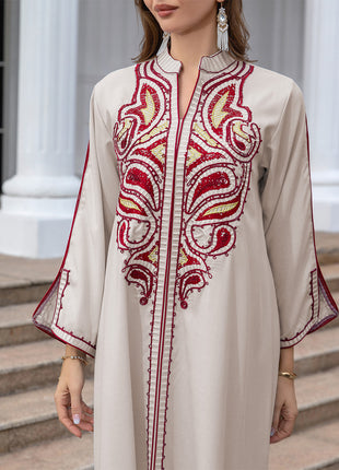 Embroidery Sculptural Dress